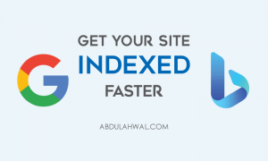 get indexed by google and bing fast